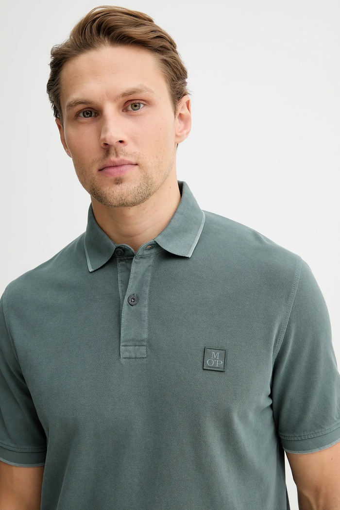 Marc O'Polo polo de bumbac verde 5000012668