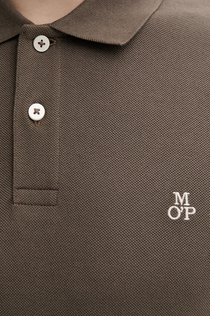 Marc O'Polo polo da uomo in cotone 5000012674 marrone