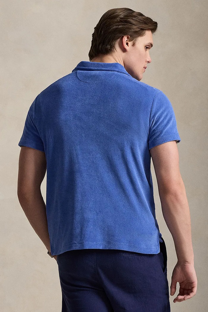 Polo Ralph Lauren tricou polo 710A12491 albastru SS26
