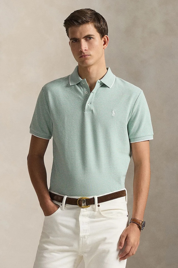 Polo Ralph Lauren polo shirt regular turquoise 710A12308
