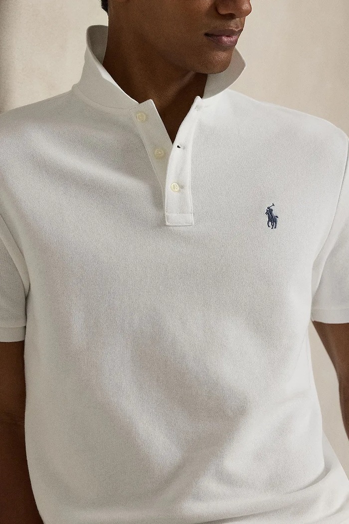 Polo tričko Polo Ralph Lauren biela 710A12484