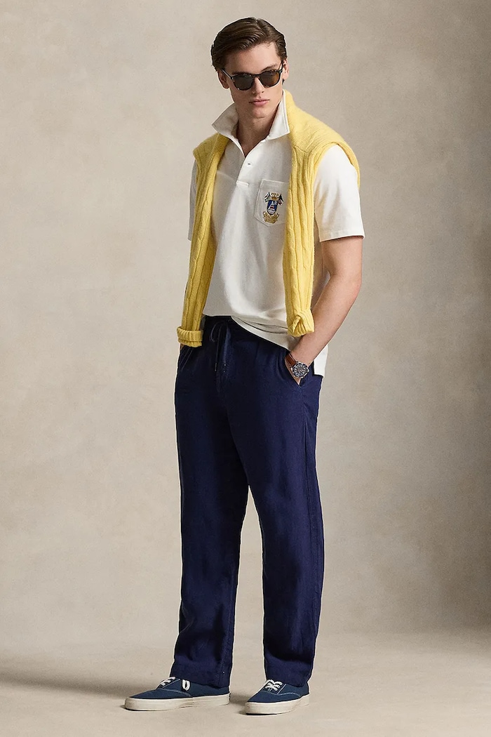 Oblačila Bombažen polo Polo Ralph Lauren 710B14573 bela