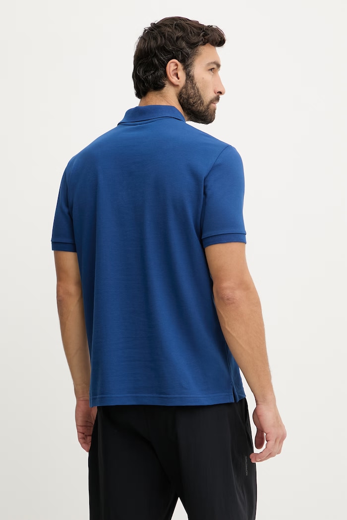 Oblečenie Bavlnené polo tričko The North Face REGULAR POLO NF0A8C1PD1R1 modrá