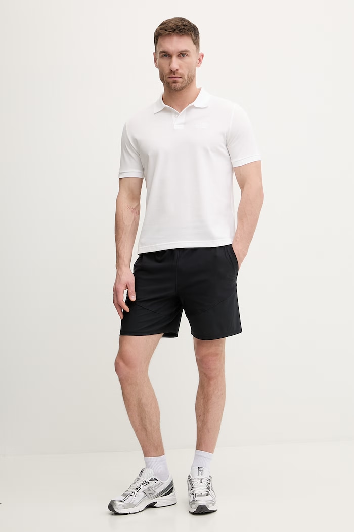 Bavlnené polo tričko The North Face REGULAR POLO NF0A8C1PFN41 biela SS26