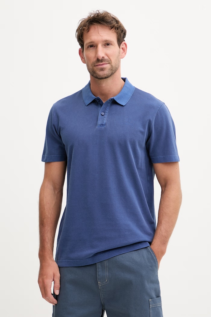 BOGNER Fire+Ice polo bărbați din bumbac RAMON4 bleumarin 54379610