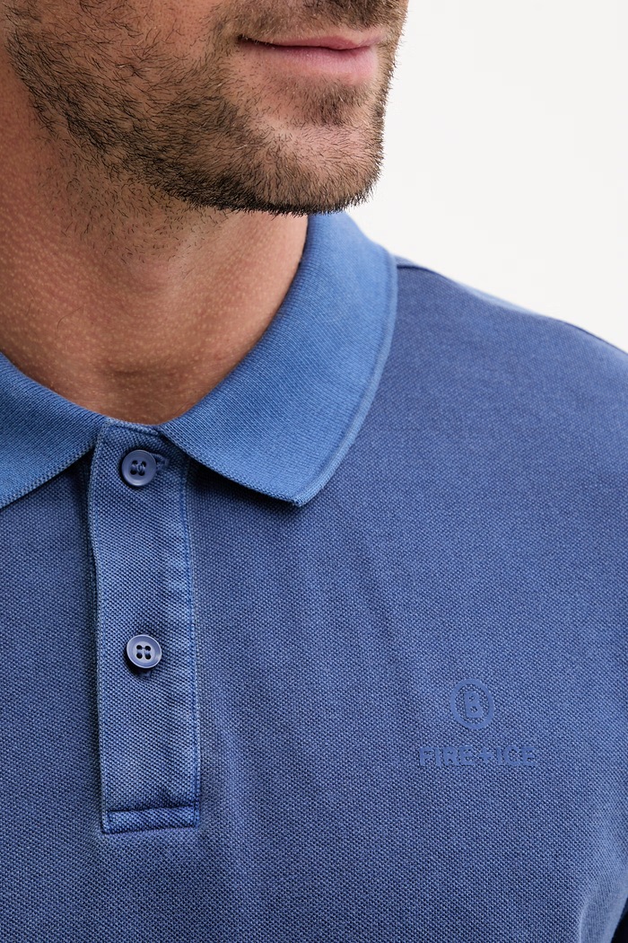 BOGNER Fire+Ice polo bărbați din bumbac RAMON4 54379610 bleumarin