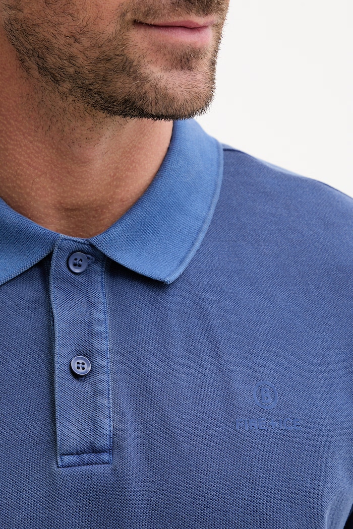 BOGNER Fire+Ice polo bărbați din bumbac RAMON4 54379610 bleumarin
