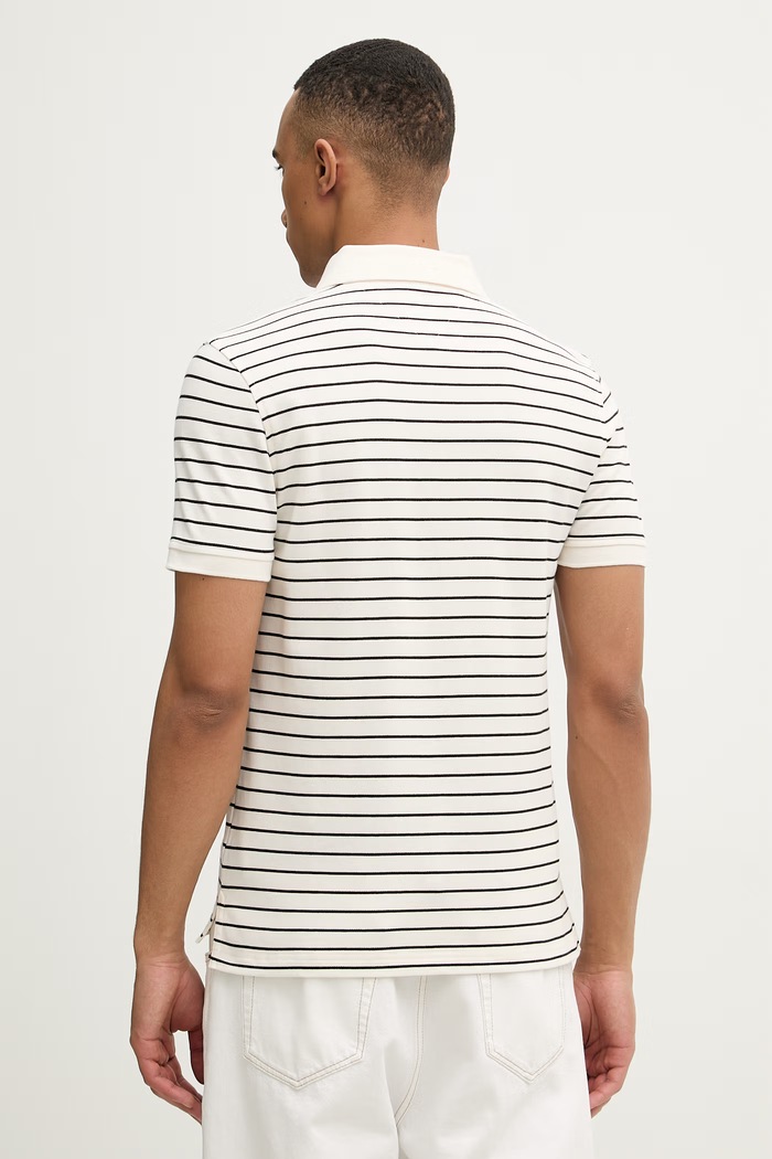 Oblečenie Tommy Hilfiger polo tričko pánske MW0MW17771.. béžová