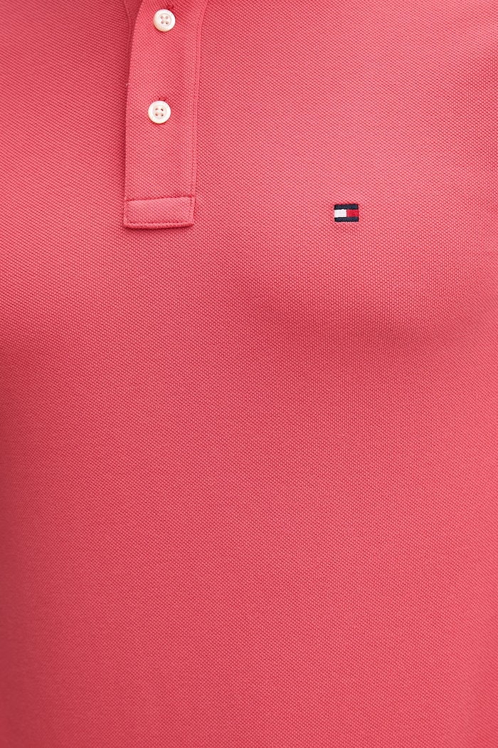 Tommy Hilfiger polo tričko pánske MW0MW17771.. ružová