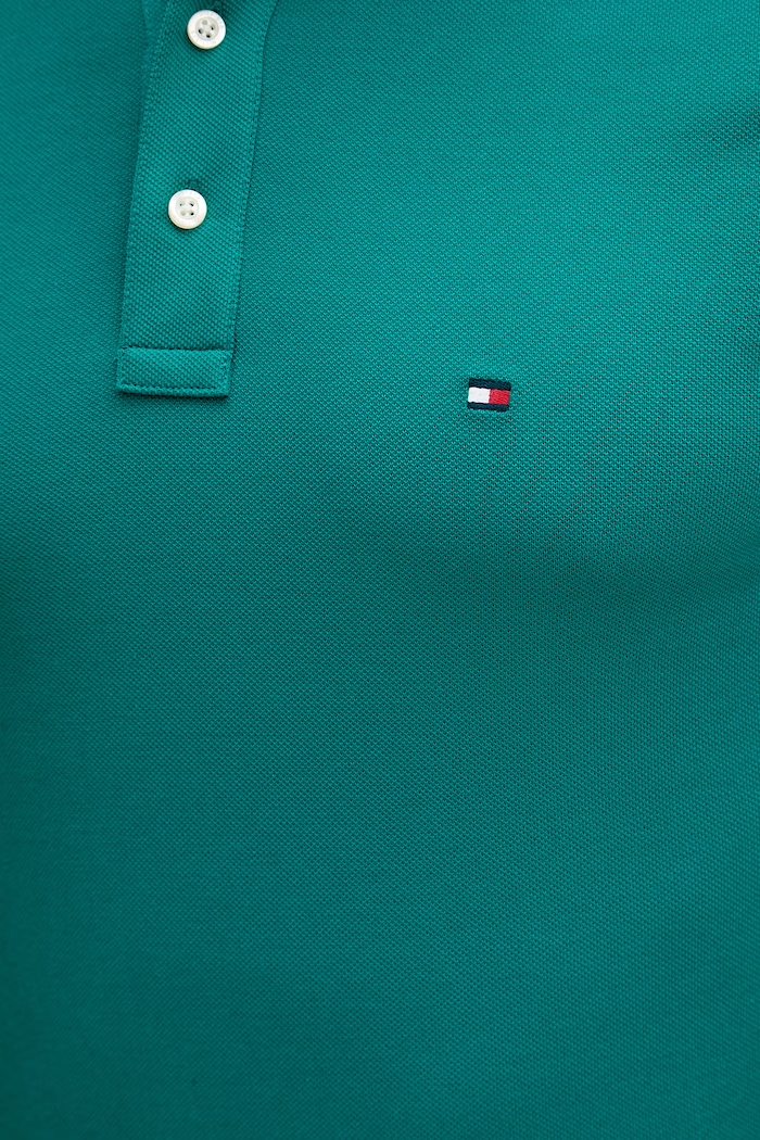 Tommy Hilfiger polo tričko pánske MW0MW17771.. tyrkysová