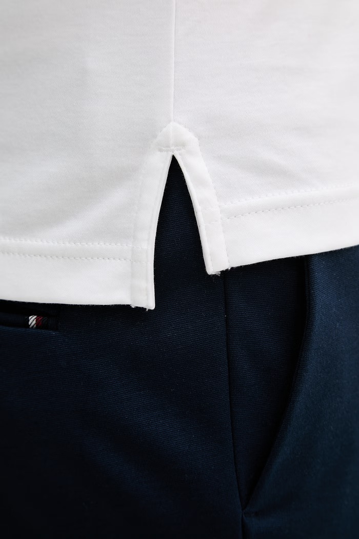 Tommy Hilfiger polo tričko pánske bavlnené MW0MW43144 biela