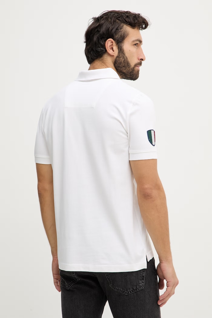 Îmbrăcăminte Aeronautica Militare tricou polo PO1927UP00191 bej