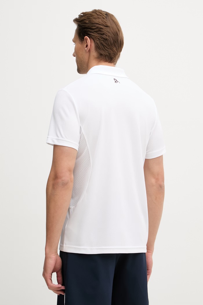 Îmbrăcăminte Lacoste polo pentru bărbați DH9949 alb