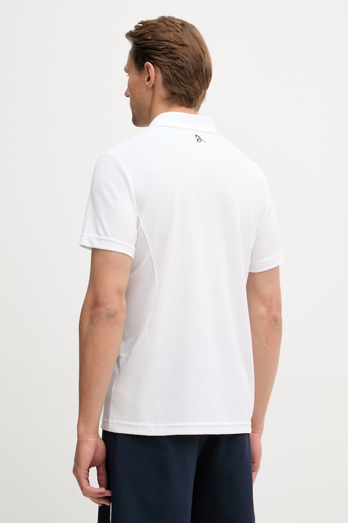 Îmbrăcăminte Lacoste polo pentru bărbați DH9949 alb