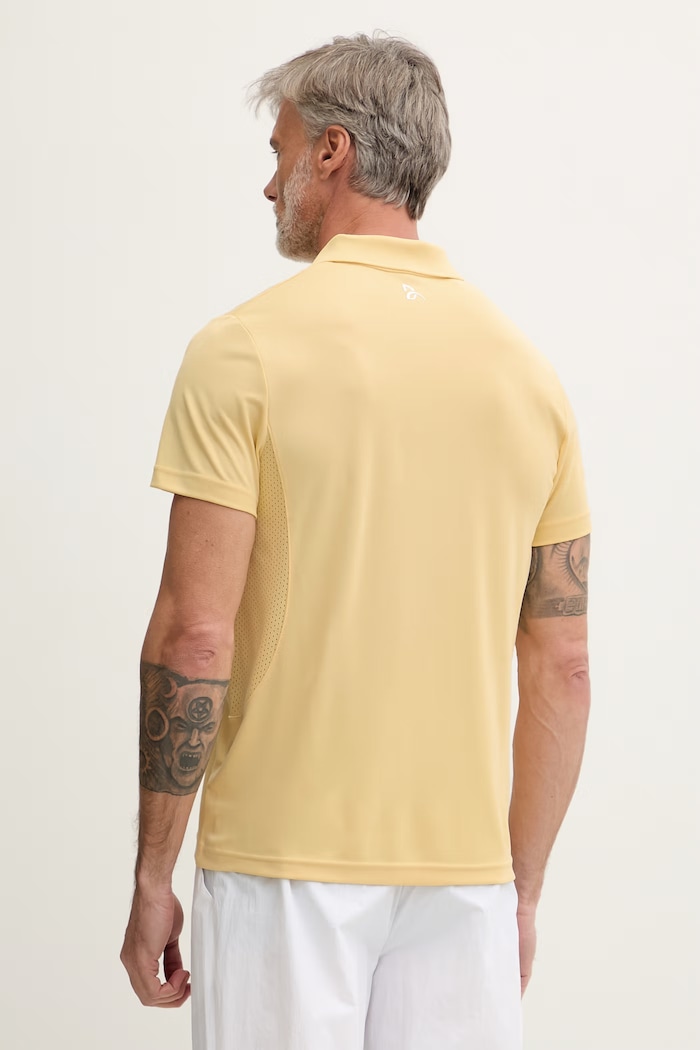 Îmbrăcăminte Lacoste polo pentru bărbați DH9949 galben