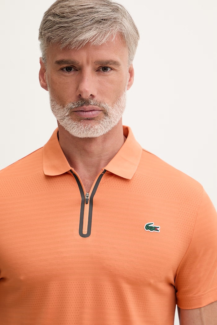 Lacoste polo majica moška oranžna DH9992