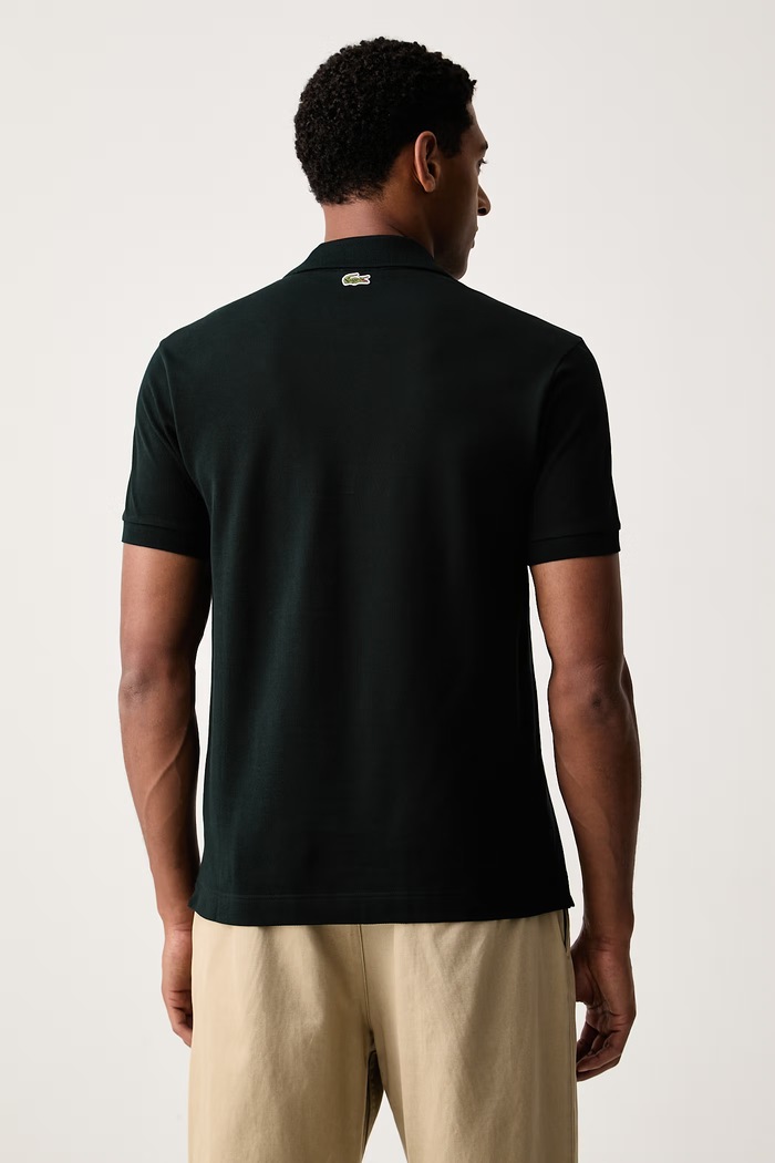 Oblačila Lacoste polo majica moška bombažna PH0752 zelena