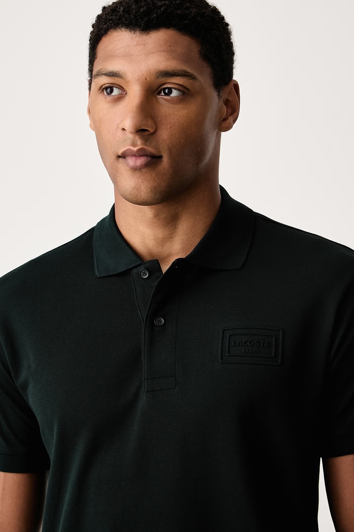 Lacoste polo majica moška bombažna zelena PH0752