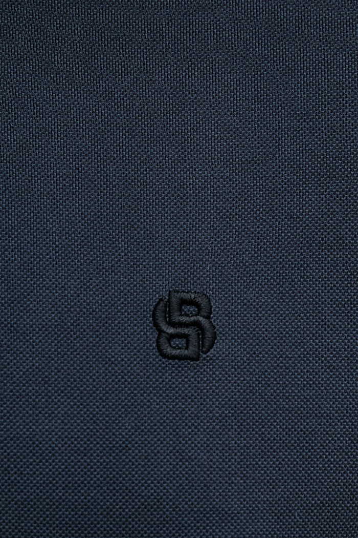 BOSS Polo majica moška bombažna Parris 80 50567874 mornarsko modra
