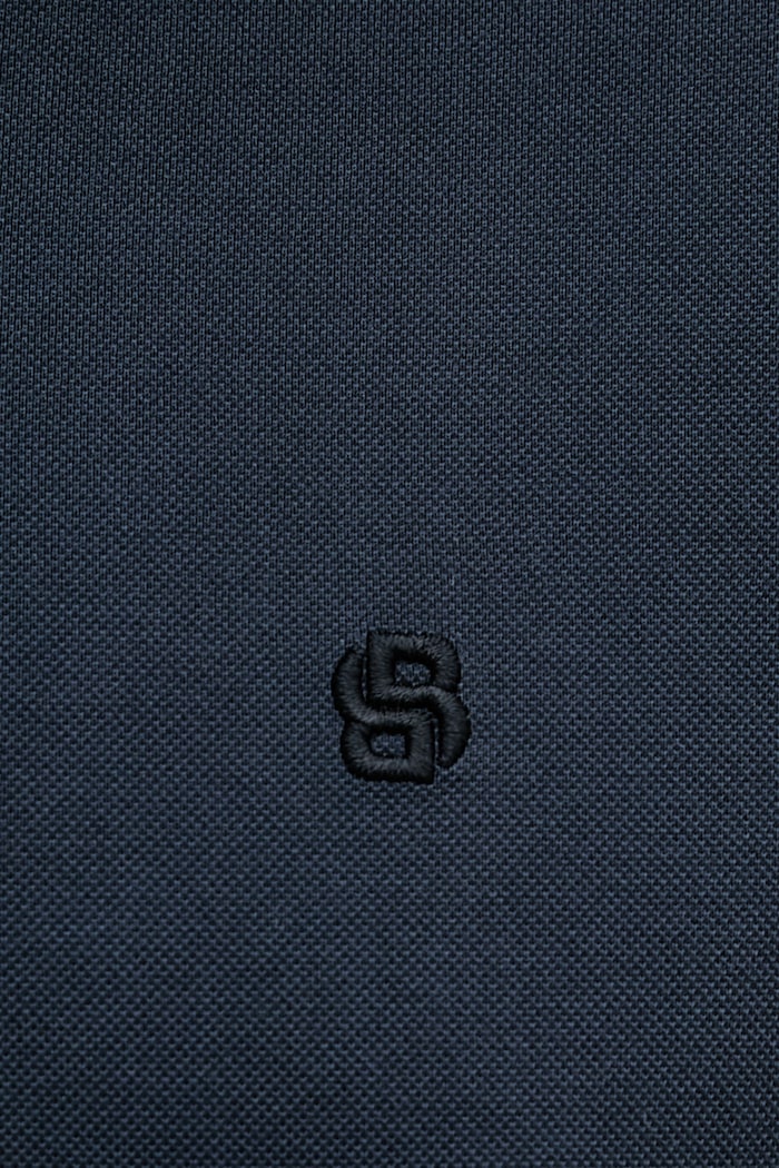 BOSS Polo majica moška bombažna Parris 80 50567874 mornarsko modra