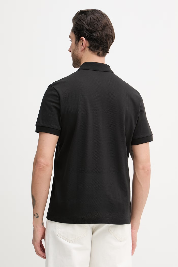 Oblačila Bombažen polo BOSS Green 50559753 črna