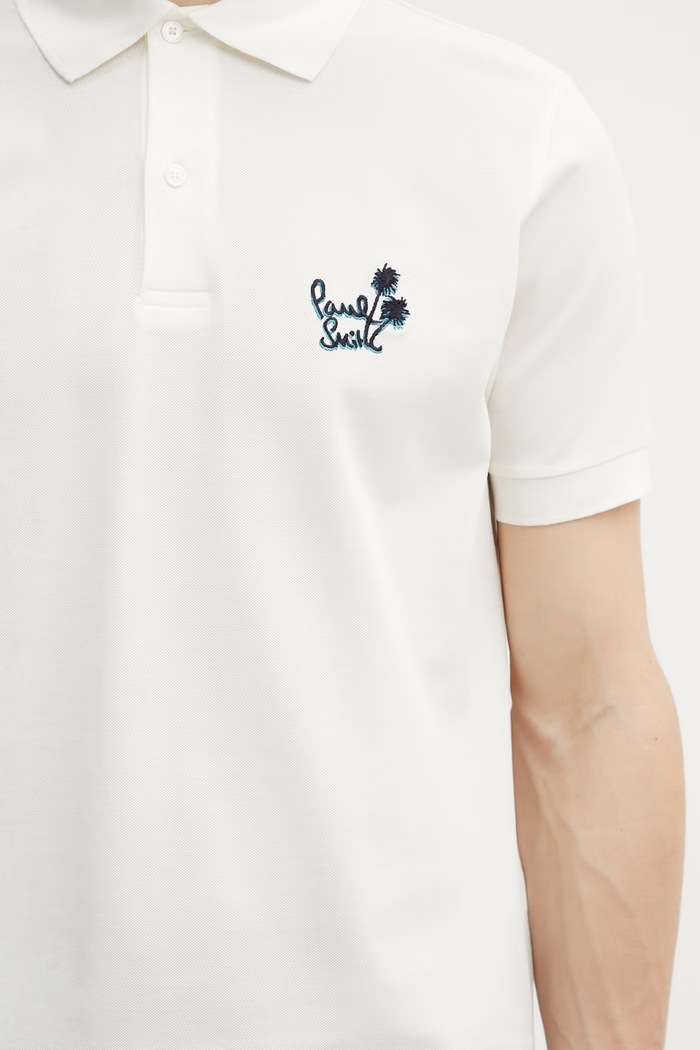 Bavlnené polo tričko Paul Smith POLO SHIRT béžová M1R.698P.VP5637