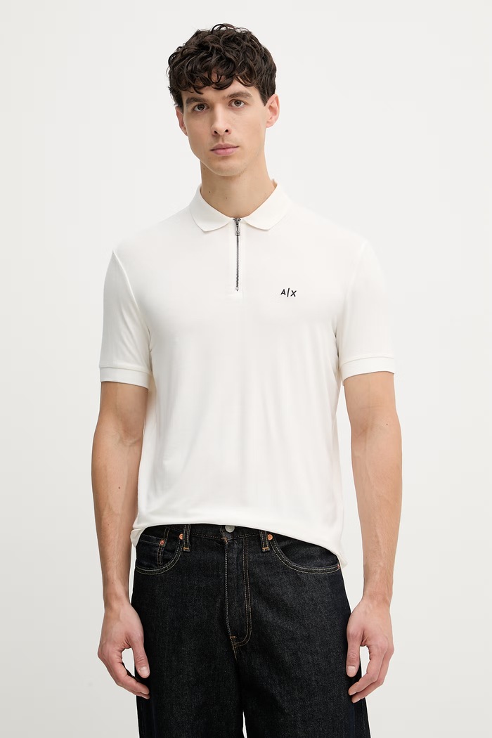 Pánske polo tričko Armani Exchange béžová XM002372.AF21936
