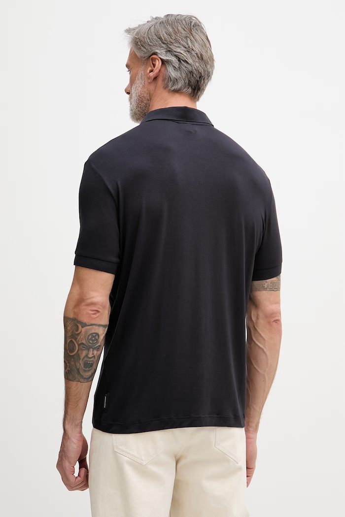Îmbrăcăminte Armani Exchange polo pentru bărbați XM002372.AF21936 bleumarin