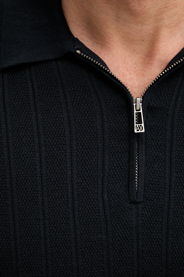 Armani Exchange pánske bavlnené polo tričko XM002438.AF22249 tmavomodrá