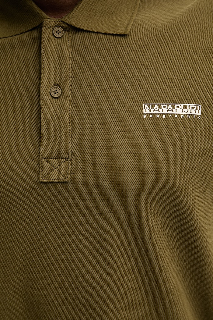 Napapijri polo SMALL BOX NP0A88TQG3A1 zielony
