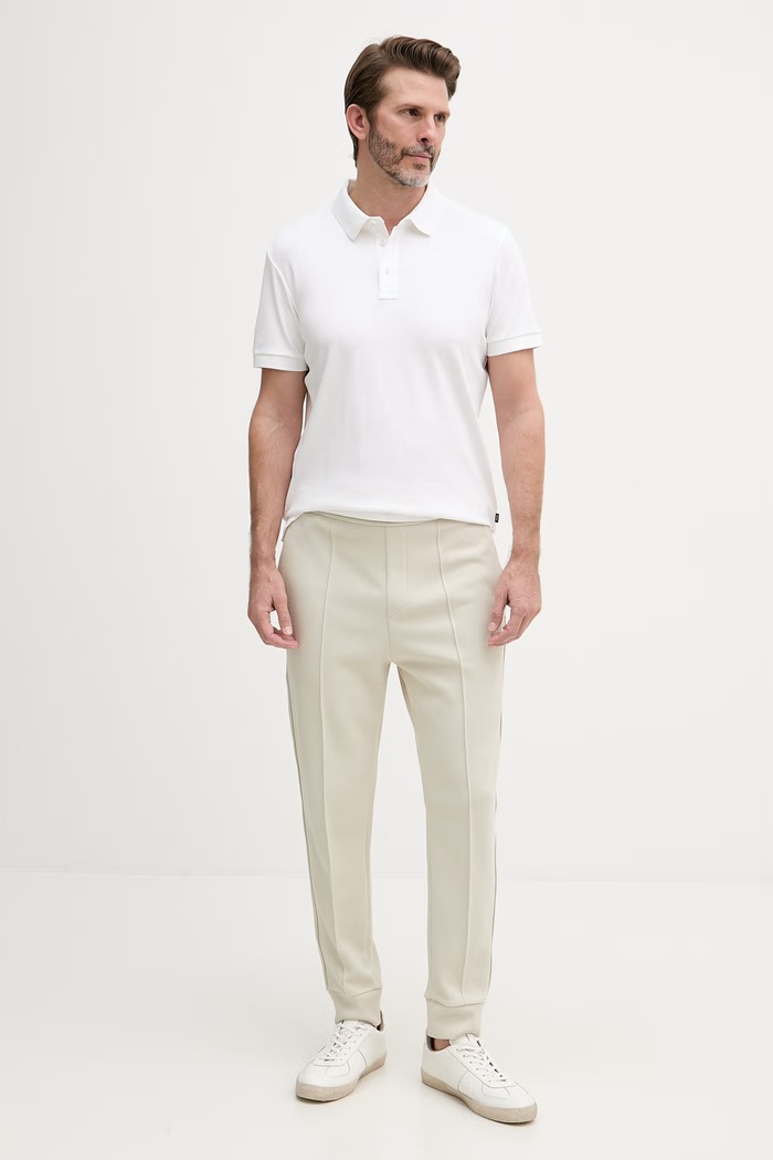 Joop! polo tričko dámske bavlnené 30046975 biela SS26