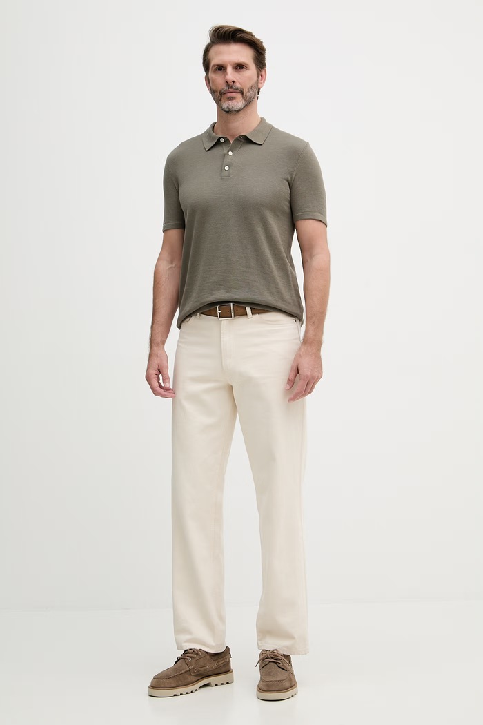 Joop! Polo tričko pánske bavlnené 30101532 zelená SS26