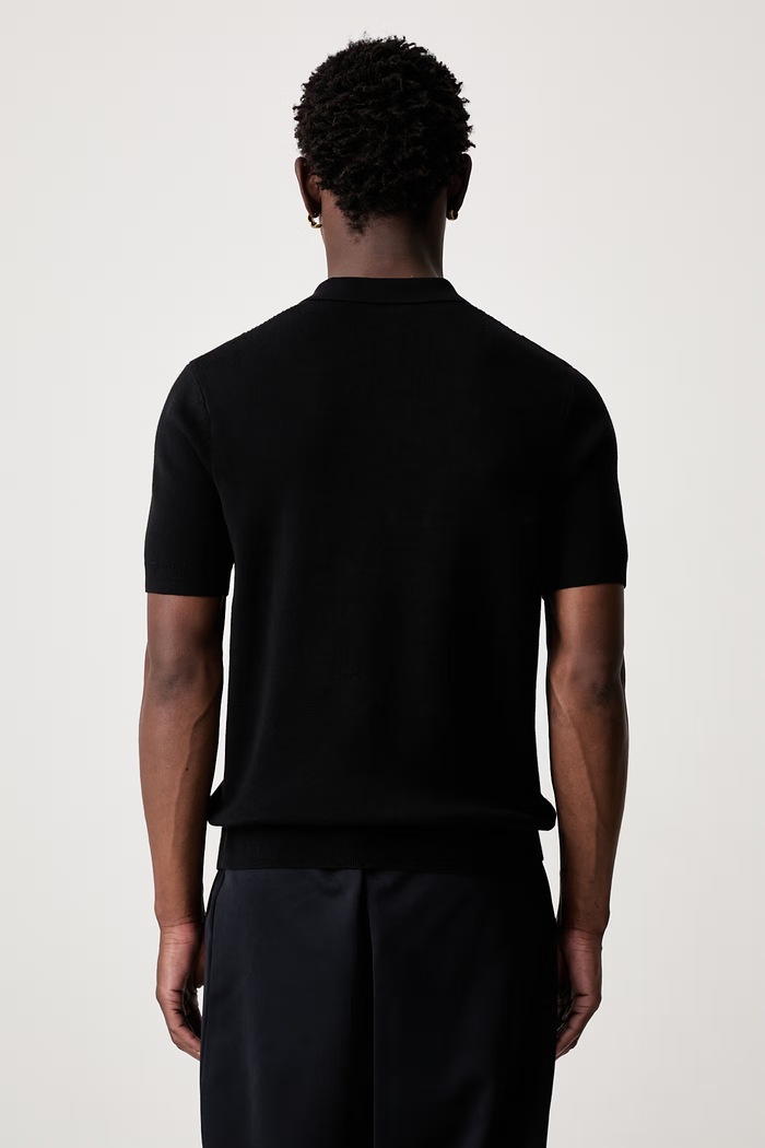 Clothing Fred Perry polo shirt with cotton Men's K2310 black