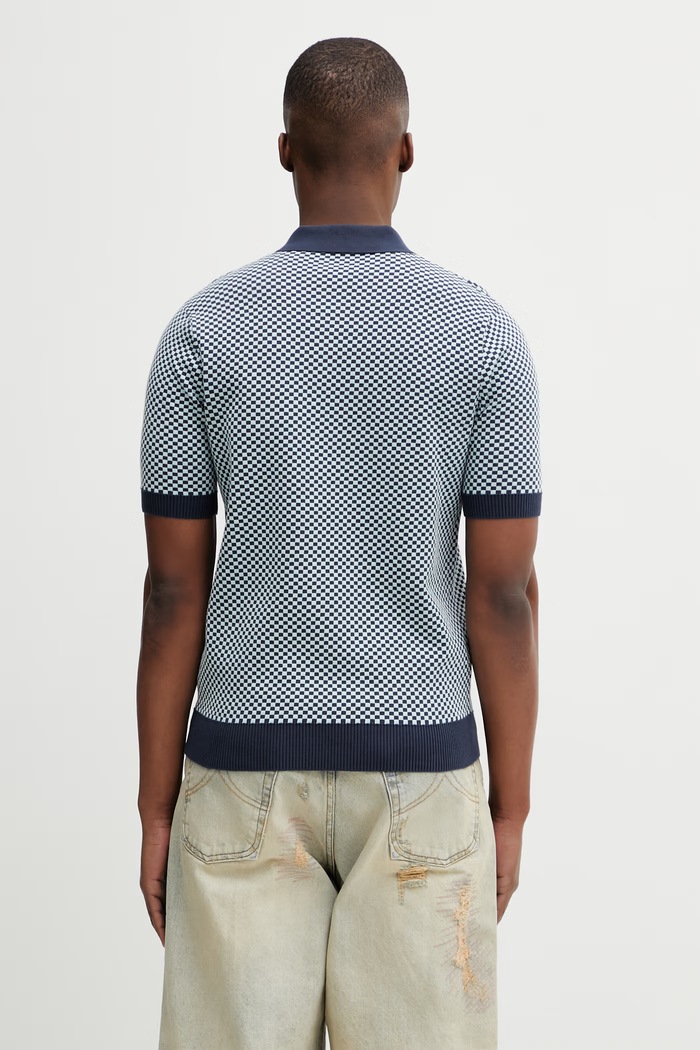 Одежда Поло Fred Perry K2312 тёмно-синий