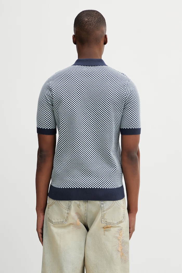 Одежда Поло Fred Perry K2312 тёмно-синий