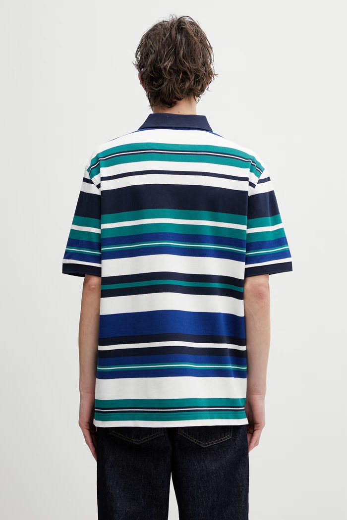 Oblačila Fred Perry polo majica moška bombažna M2423 turkizna