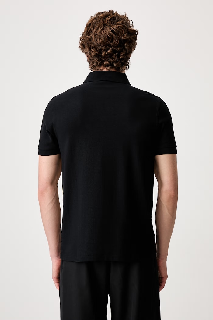 Oblečení Fred Perry tričko pánské bavlněné M2443 černá