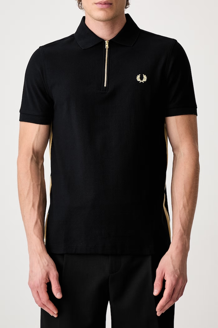 Fred Perry tričko pánské bavlněné černá M2443