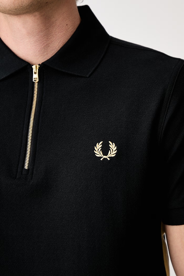 Fred Perry tričko pánské bavlněné M2443 černá