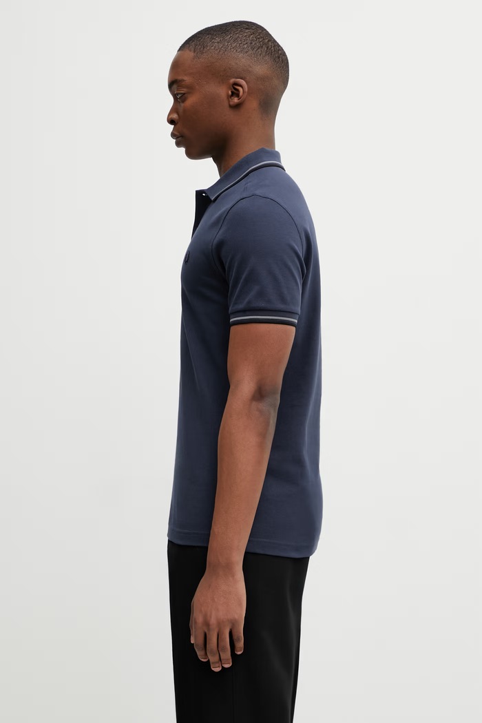 Fred Perry polo de bumbac M3600.01B bleumarin SS26