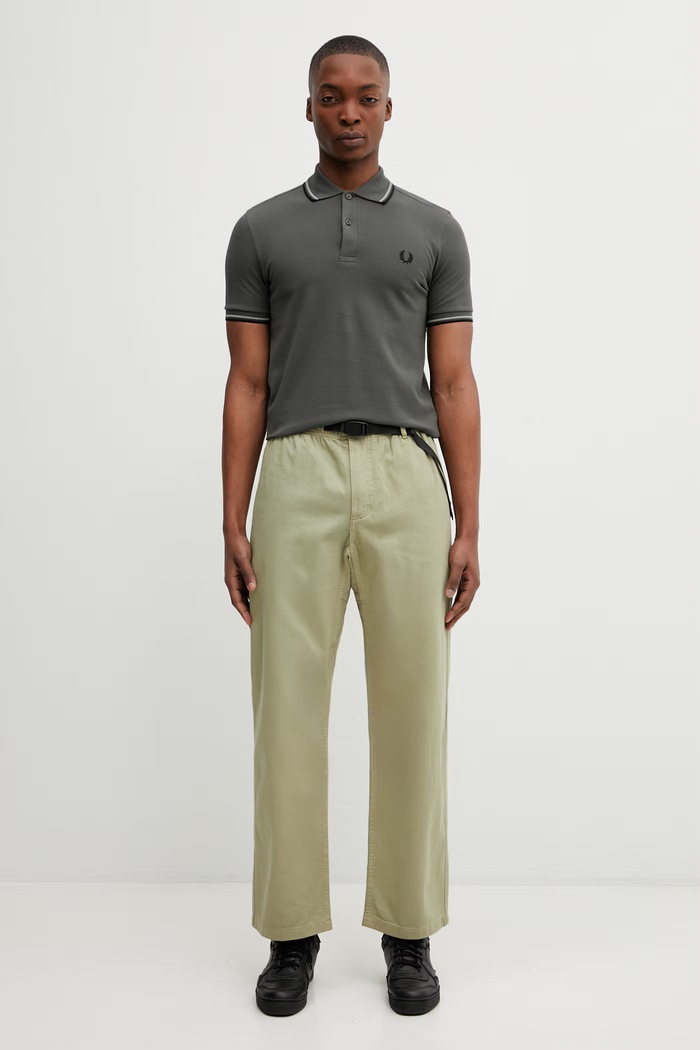Fred Perry pamut póló M3600.04B zöld