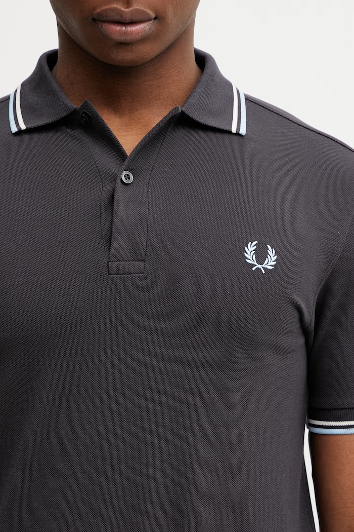 Fred Perry pamut póló szürke M3600.09B