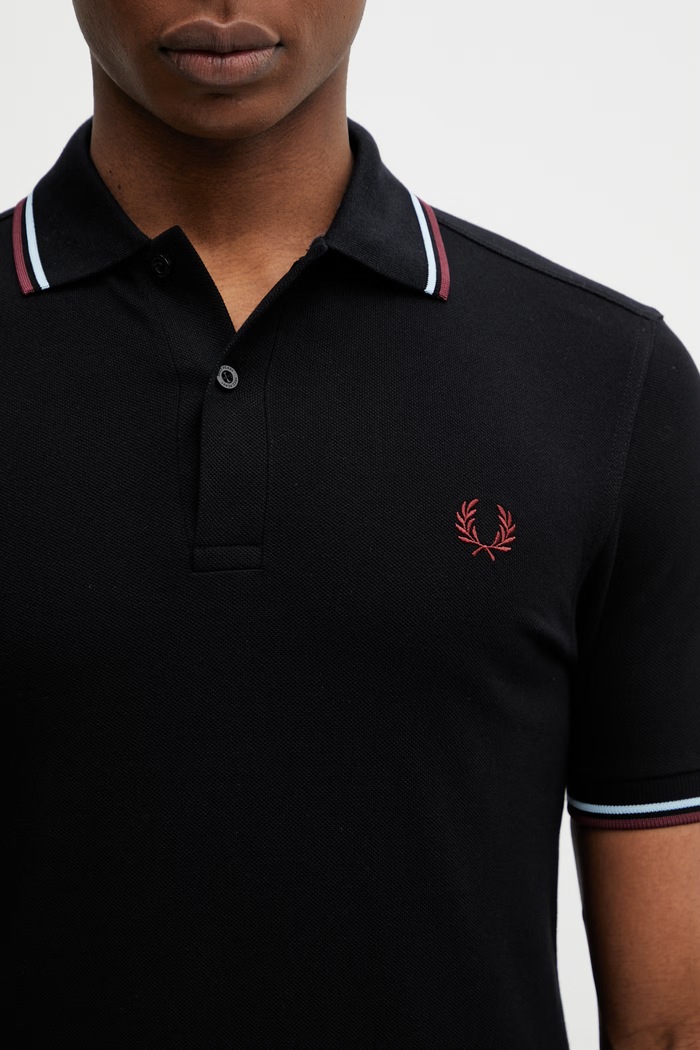 Polo Fred Perry črna M3600.10B