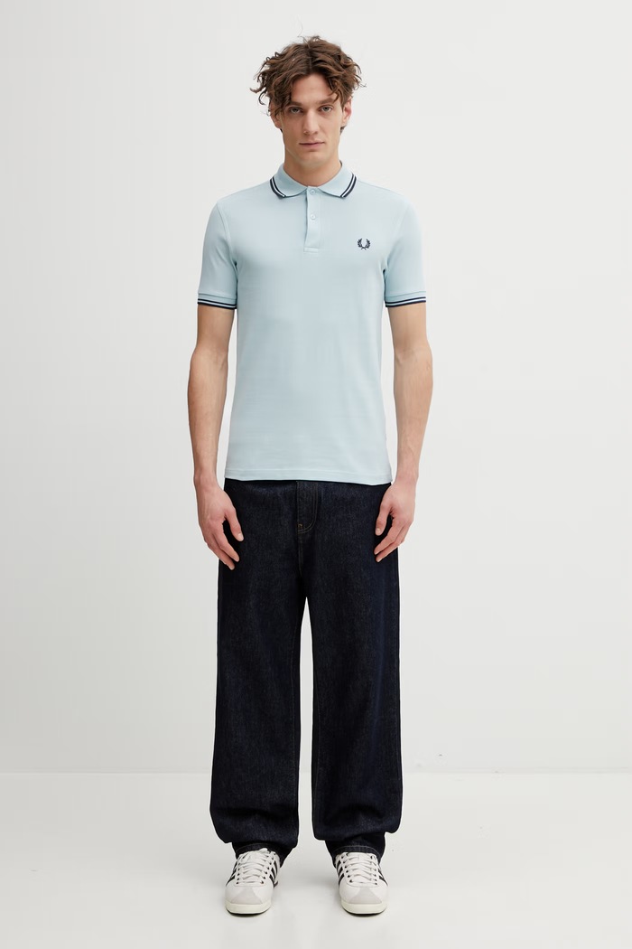 Fred Perry cotton polo shirt M3600.97A turquoise
