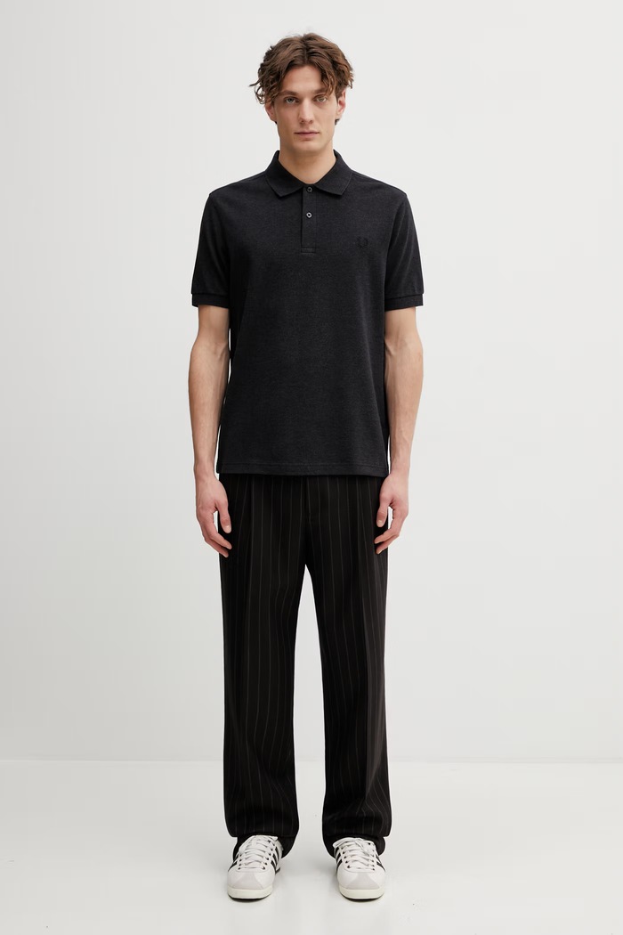 Fred Perry polo bawełniane męskie M6000.11B czarny