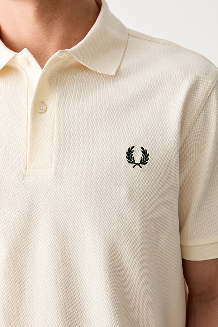Fred Perry polo męskie bawełniane M6000.13B beżowy