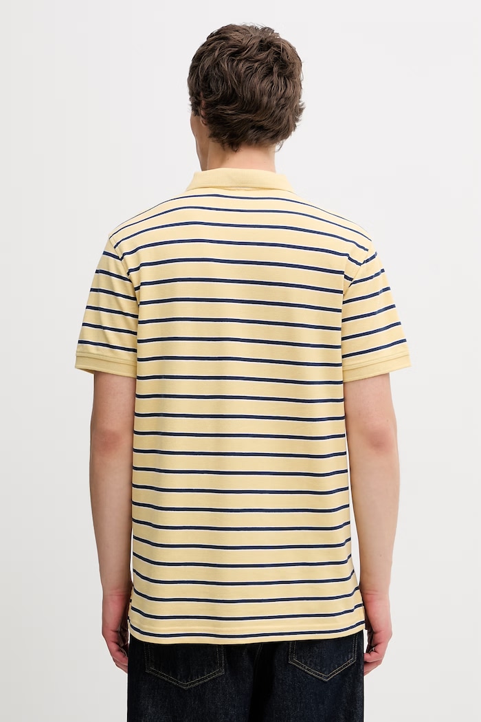 Oblečenie Levi's polo tričko pánske bavlnené LEVIS HM 35883.0348 žltá