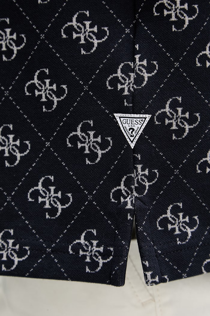 Guess polo tričko pánske M6GP04.K3073 tmavomodrá