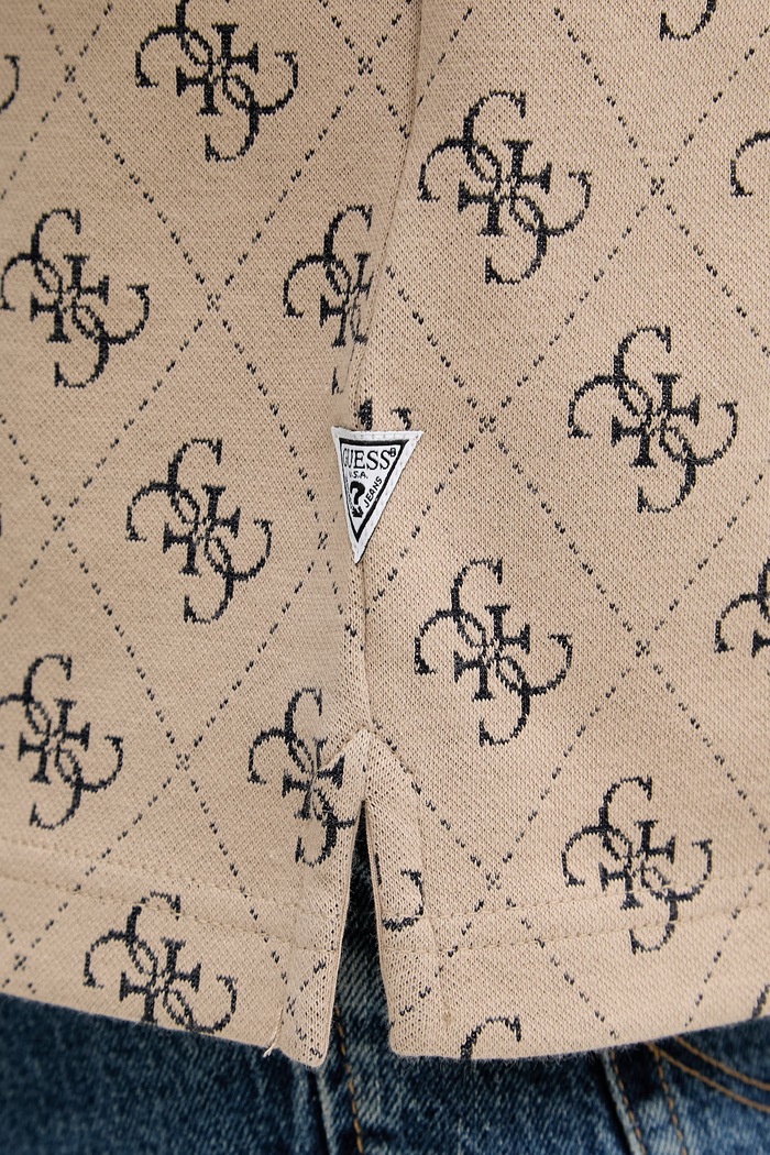 Guess polo tričko pánske M6GP04.K3073 béžová