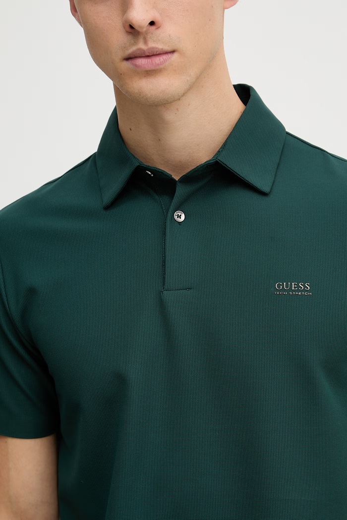 Guess polo pánské zelená M6RP02.KD202